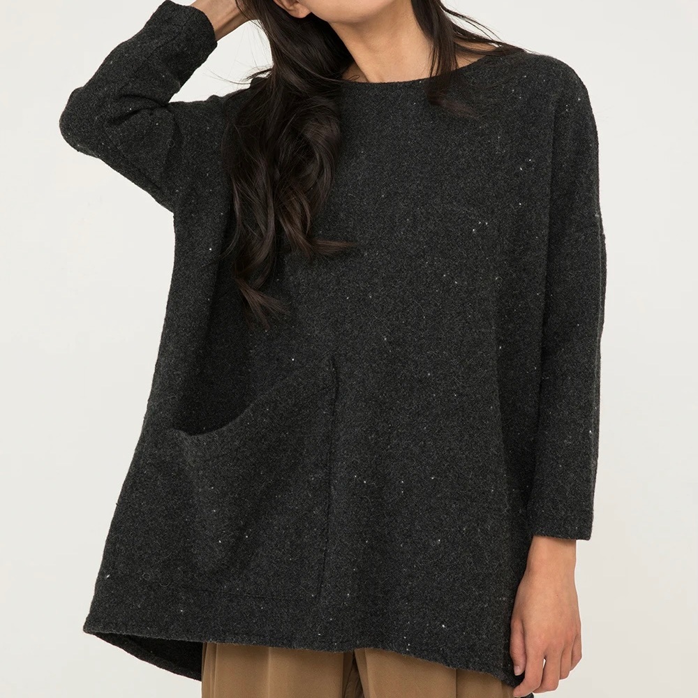 Elizabeth Suzann Long Sleeve Harper in Wool - OS